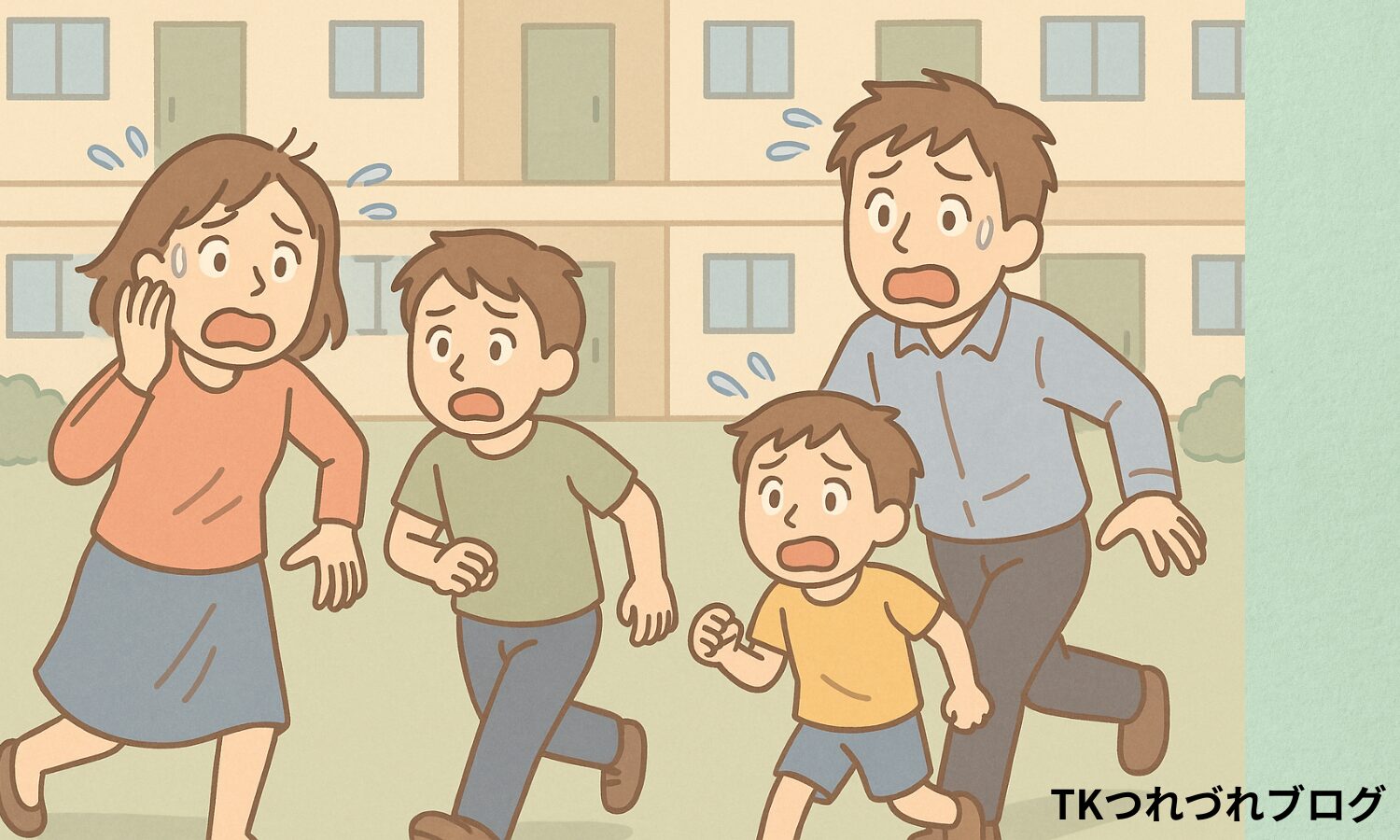 知的障害のある子どもが脱走　家族で捜索