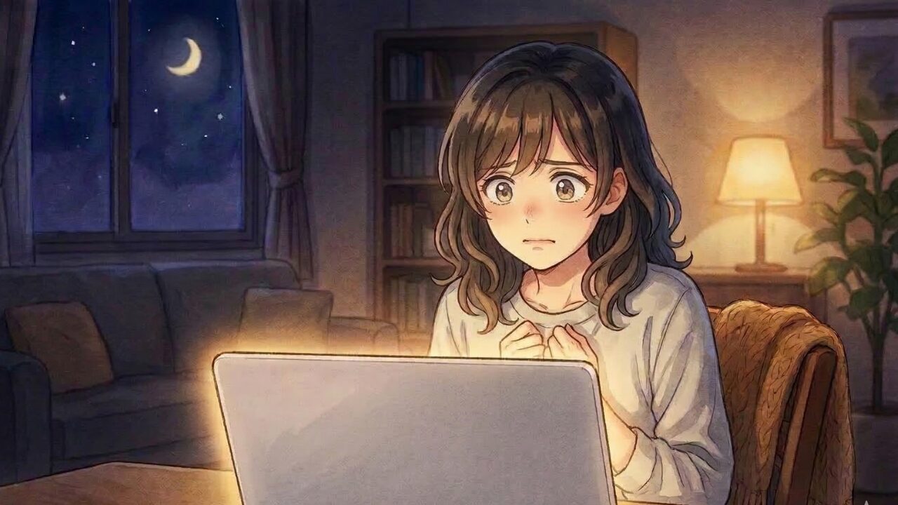 僻地から長距離引っ越しを計画している家族のイラスト