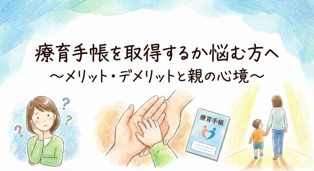 療育手帳取得に悩む母親