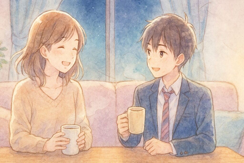 お小遣いについて語り合う親子